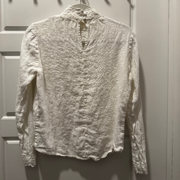 Bedra Vintage Linen blouse, size S - Picture 2 of 3